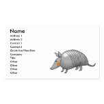 Cute armadillo business card
