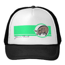 Cute Armadillo Design Trucker Hat