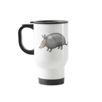 Cute armadillo coffee mugs