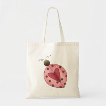Cute as a Bug · Pink & Brown Ladybug Bag