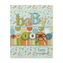 Cute as a Button Advice Card Custom Flyer