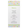 Cute as a Button | Baby Shower Menu