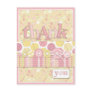 Cute as a Button Girl TY Postcard