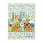 Cute as a Button Postcard