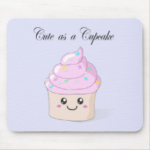 Cute as a Cupcake kawaii mousepad