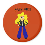 Cute Attitude Magnet