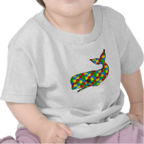 Cute Autism Puzzle Whate Tees