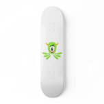 Cute Baby Alien skateboards