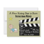 Cute baby announcement invitations