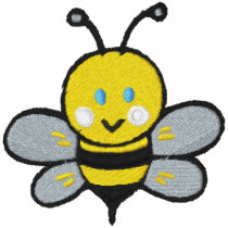 cute baby bee polo shirt