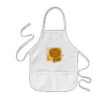 Cute baby bib lion aprons