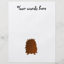 Cute baby bigfoot custom flyer