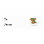 Cute Baby Boy Bear on Cloud business cards
