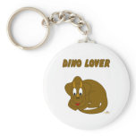 Cute Baby Brown Dinosaur Dino Lover keychains