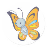 Cute Baby Butterfly Cartoon stickers