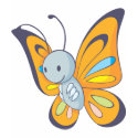 Cute Baby Butterfly Cartoon t-shirts