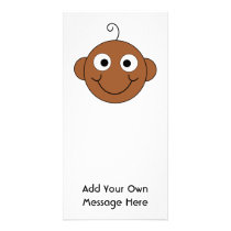 Cute Baby. Custom Text. Picture Card