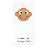 Cute Baby. Custom Text. Photo Greeting Card