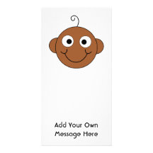 Cute Baby. Custom Text. Picture Card