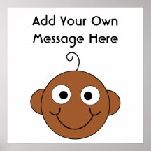 Cute Baby. Custom Text. Print