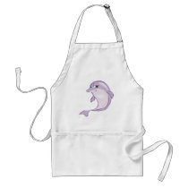 cute baby dolphin aprons