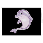cute baby dolphin cards