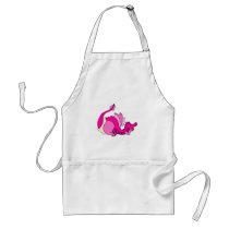 Cute Baby Dragon in Diaper Apron