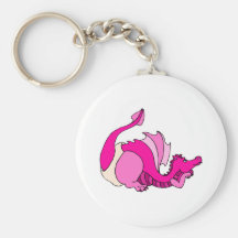 Cute Baby Dragon in Diaper Keychains