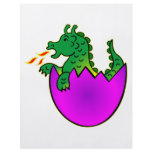 Cute Baby Dragon In Egg flyers