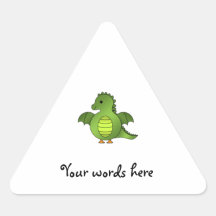 Cute baby dragon sticker