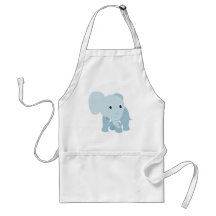Cute Baby Elephant Aprons
