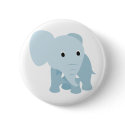 Cute Baby Elephant buttons