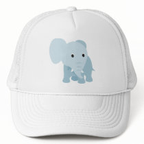 Cute Baby Elephant Trucker Hats