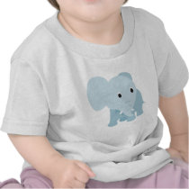 Cute Baby Elephant Tee Shirt