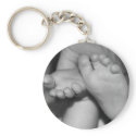 Cute Baby Feet keychains