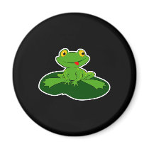 cute baby frog fridge magnets