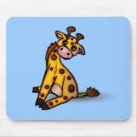 Cute Baby Giraffe Mousepad