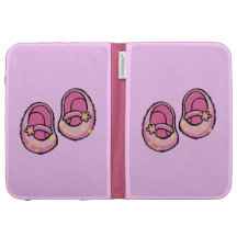 cute baby girl shoes kindle folio case