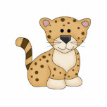Cute Baby Leopard photo sculptures