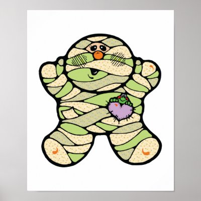 cute baby mummy print by doonidesigns