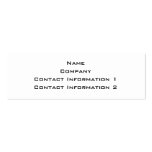 Cute Baby Polar Bear. Business Card Template