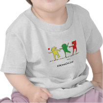 Cute baby tee of the balance