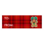 cute baby xmas moose gift tags business cards