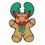 cute baby xmas moose photo sculptures