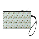 Cute Bagettes Bag in shades of azure Coin Wallets