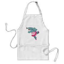 cute ballet ballerina elephant in tutu apron