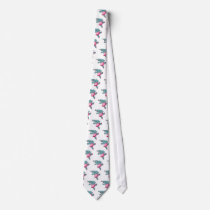 cute ballet ballerina elephant in tutu custom ties