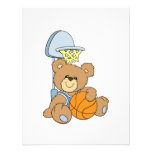 Cute Basketball Bear Personalised Announcement
