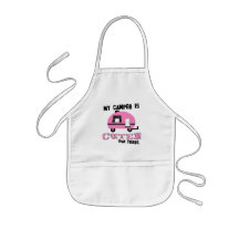 Cute BBQ Camping Kids' Apron