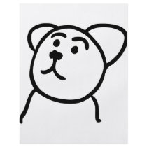 Cute bear full color flyer